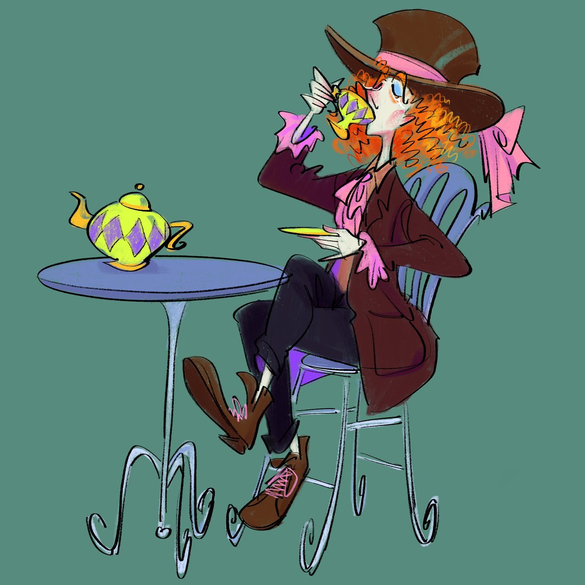 RayDogLei's tweet photo. The mad hatter
#themadhatter #characterdesign #characterart #artist https://t.co/0Np0IANDRE