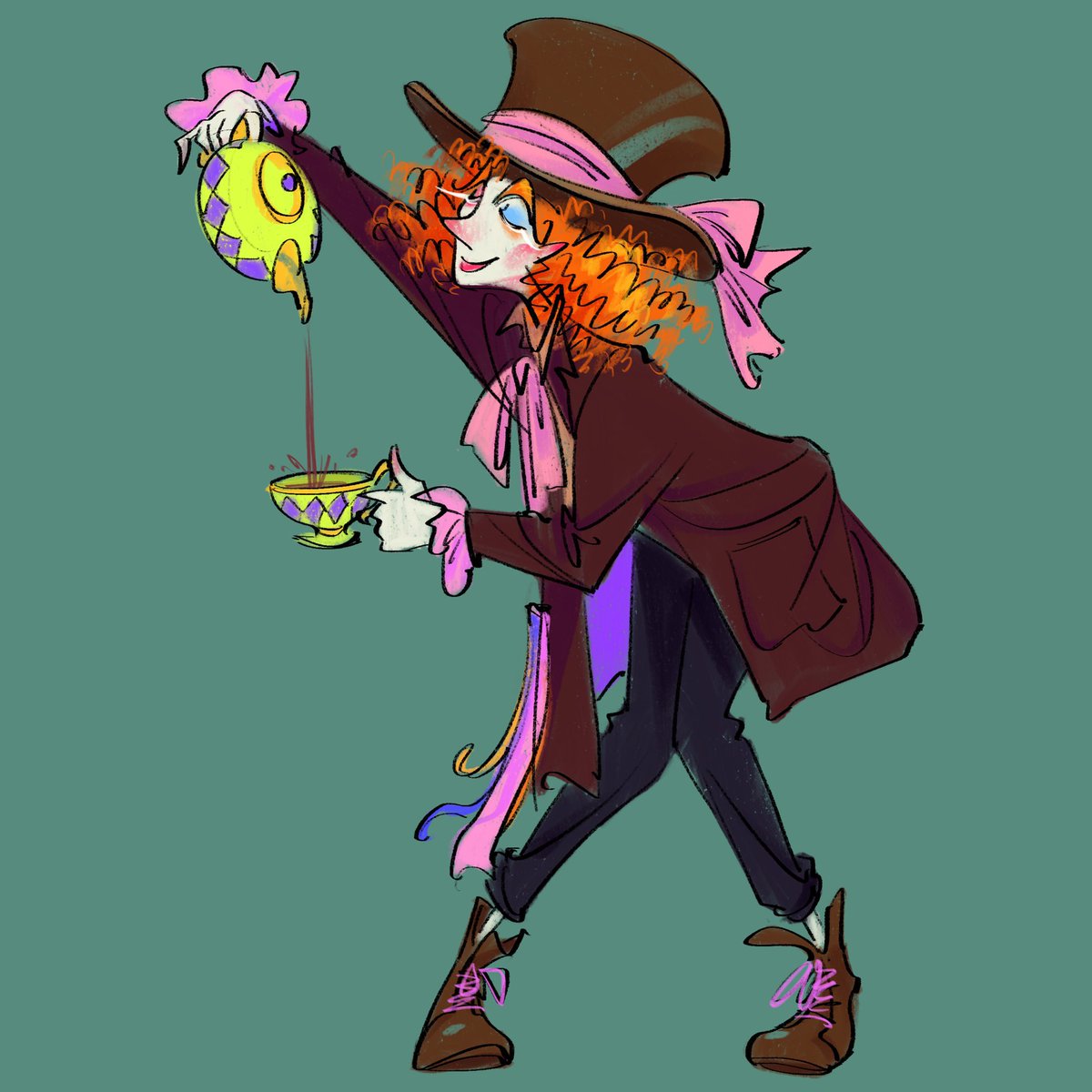 RayDogLei's tweet photo. The mad hatter
#themadhatter #characterdesign #characterart #artist https://t.co/0Np0IANDRE