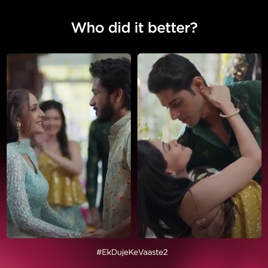 SonyLIV's tweet photo. Shravan and Sophie or Suman and Vikram? Which jodi's dance will rock the sangeet?
Find out in the new episode of #EkDujeKeVaaste2, tonight at 10 PM, exclusively on SonyLIV!
https://t.co/ftb30TGLg6 https://t.co/tea0Ve0d4Y