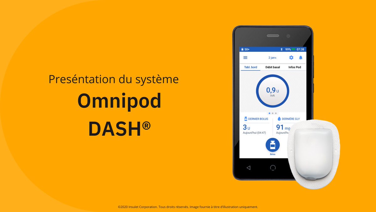 Insulet_BE's tweet photo. Le système de gestion de l’insuline Omnipod DASH® est arrivé !
#Omnipod #OmnipodDASH #Podder #Diabète https://t.co/GfNtrIl8c4