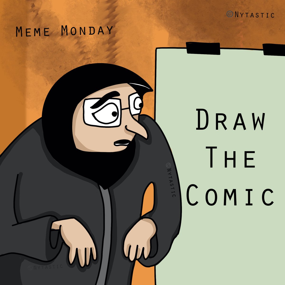 Nytastic's tweet photo. Meme Monday- “Gru’s plan meme”
.
Request a meme for meme Monday and I will draw myself as that meme .
.
#mememonday #meme #grusplan #gru #grusmeme #despicableme #minions #comic #art #illustration #postoftheday #nytastic #procreate #funny https://t.co/J0xMmpT1QY