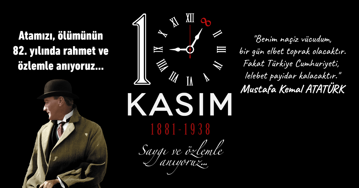 InnolabAba's tweet photo. Her 10 Kasım'da olduğu gibi bu 10 Kasım'da da Atatürk'e olan bağlılığımızı ve sevgimizi ortak düşünce ve duygularla bir kez daha dile getiriyor, büyük önderimizi özlemle anıyoruz.

#10kasım #10kasım1938 #atatürk #mustafakemalatatürk #gazimustafakemalatatürk #1938atamizindeyiz https://t.co/V8emZFG1V9