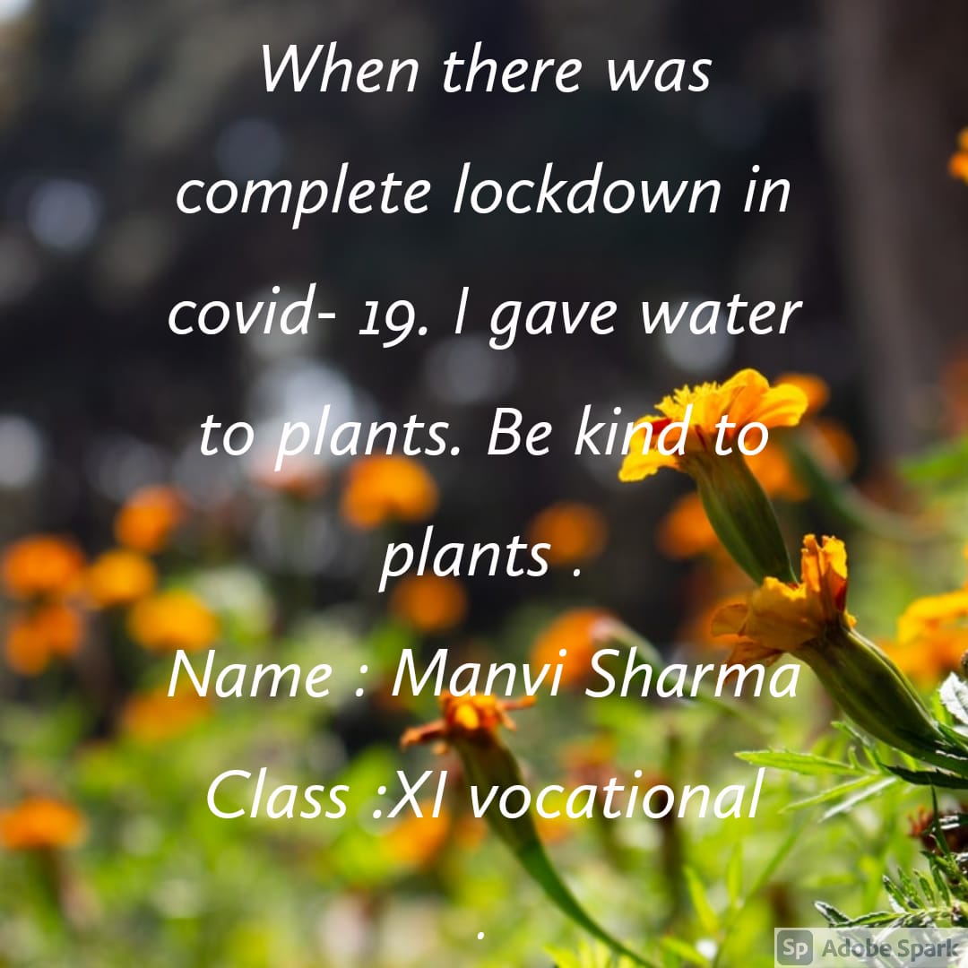 Yes we need to be kind every creation of God, Dear Manvi!! 
<a href="/pkdhillon08/">ParamjeetKaurDhillon</a> <a href="/RiseUp4SDGs/">SDG's : The Rising</a> <a href="/DeepakDwivedi_/">Deepak Dwivedi</a> <a href="/rtn_sandeep/">Rtn Sandeepp Saxena #GrowthInnovation</a> #kindness #KindnessMatters #youth4kindness
#rotaract4kindness