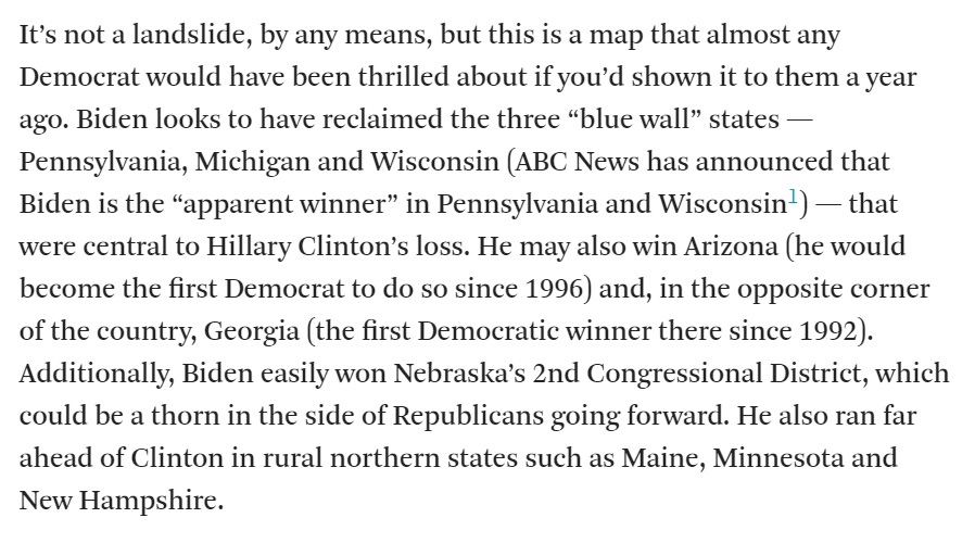 What do the team at  @FiveThirtyEight make of it all? Here's a taster: