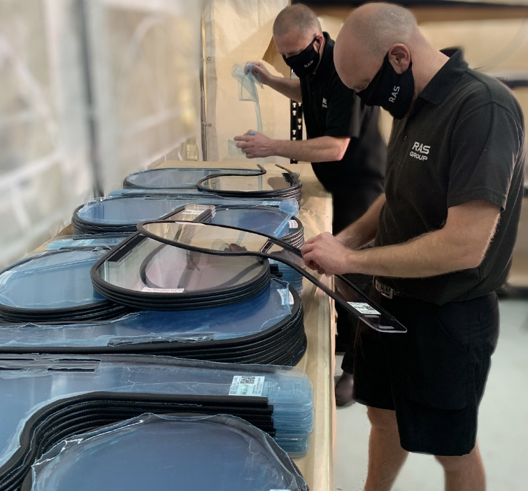 RASCompInt's tweet image. Another set of PPW's getting ready for dispatch. For more information on our Personal Protective Windows please visit our website lnkd.in/gEAn6xq or feel free to give us a call.
#ppw #flysafe #aircraftinteriors
#aircraftseating
#airlines #covid19