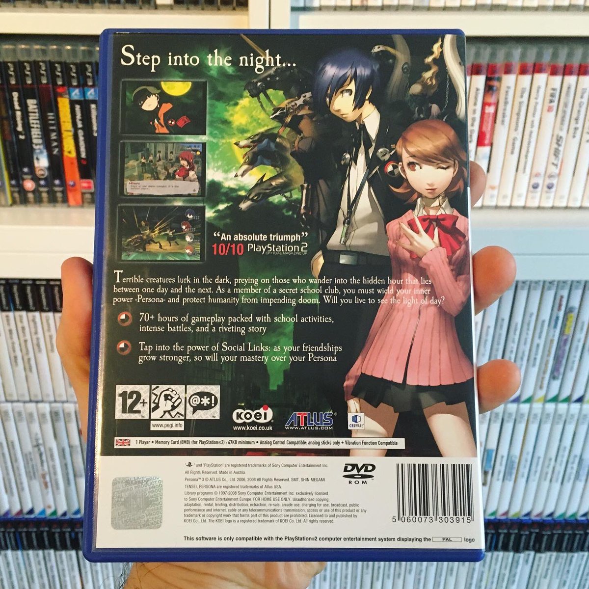 UnboxingHands's tweet photo. Persona 3 - Atlus - PS2 RPG Game - 2006
๐ช๐๐
#retrogaming #retrogames #retrogamer #persona3 #gamer #gaming #playstation #atlus #ps2 #playstation2 #ps2games #playstationgames #consolegames #cdgames #geek #popculture #collectibles #gameroom #nerd #videogames #rpggame #rpg https://t.co/cOoiNbssOu