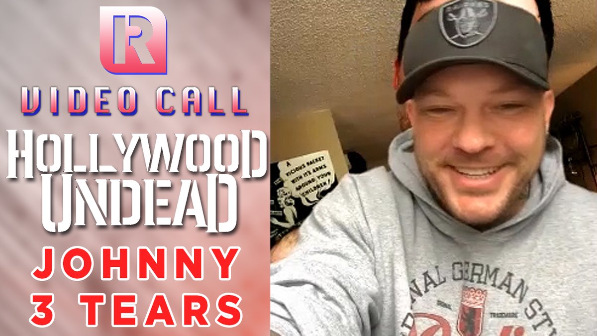 Rock Sound Hollywood Undead S Johnny 3 Tears Is Our Guest For Today S Video Call Talking New Album New Empire Vol 2 Heart Of A Champion And More Watch The Full Interview