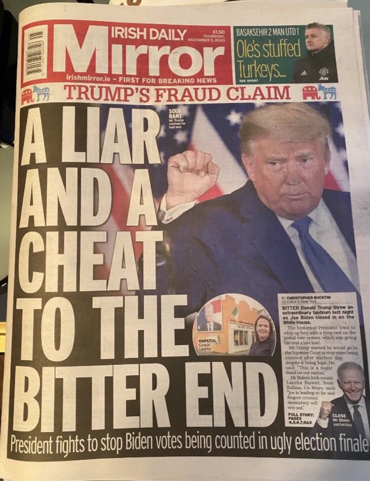 ItsLuxuryHotels's tweet image. The Irish newspaper said it blatantly