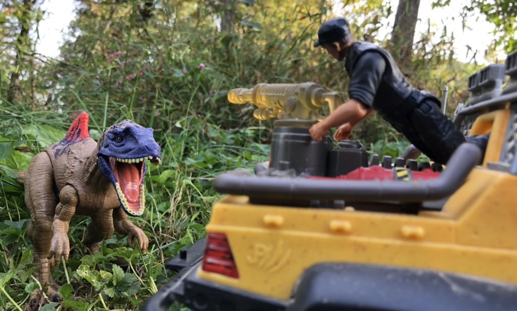 Concavenator0's tweet photo. Concavenator by @CollectorPaleo (escena formada con el Concavenator de @Mattel GDT40 de la serie #JurassicWorld) https://t.co/g6ByPZcLfR