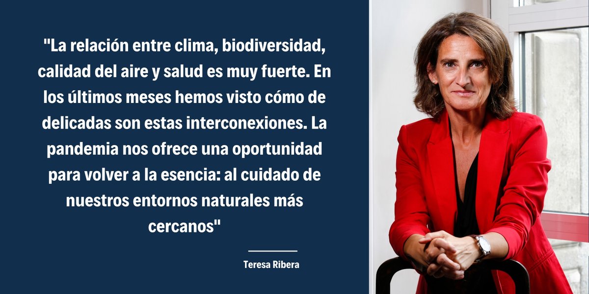 mitecogob's tweet photo. 🟢La vicepresidenta @Teresaribera recupera, junto a @DrMariaNeira, una idea clave en el debate entre salud y clima: entender el Acuerdo de París como uno de los consensos más relevantes para la salud pública https://t.co/ozl0tvBbpC