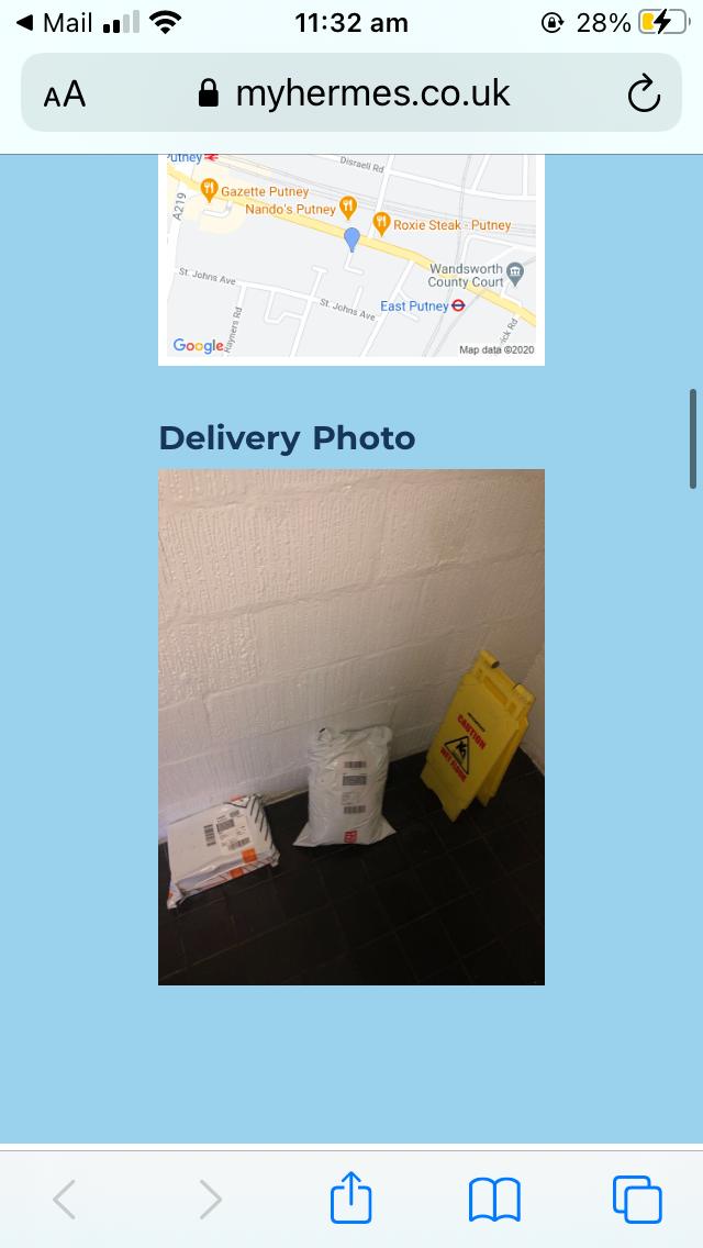 rossjt100's tweet photo. @Hermesparcels your delivery driver got access to our building but did not deliver to our door and instead left the package in the lobby. It is now missing. Why did they not deliver to our door? We were at home!! This is a £120 package that you have 'confirmed' delivery for. https://t.co/yqr5CcuMsz