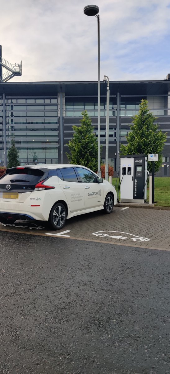 SWARCO_Charging's tweet photo. A great start to November for @eVolt_UK with our first installation for Scottish Fire and Rescue commissioned last week!⚡️
#WeAreSWARCO #eVolt #EV #Raption50 https://t.co/TlquWYCk4X