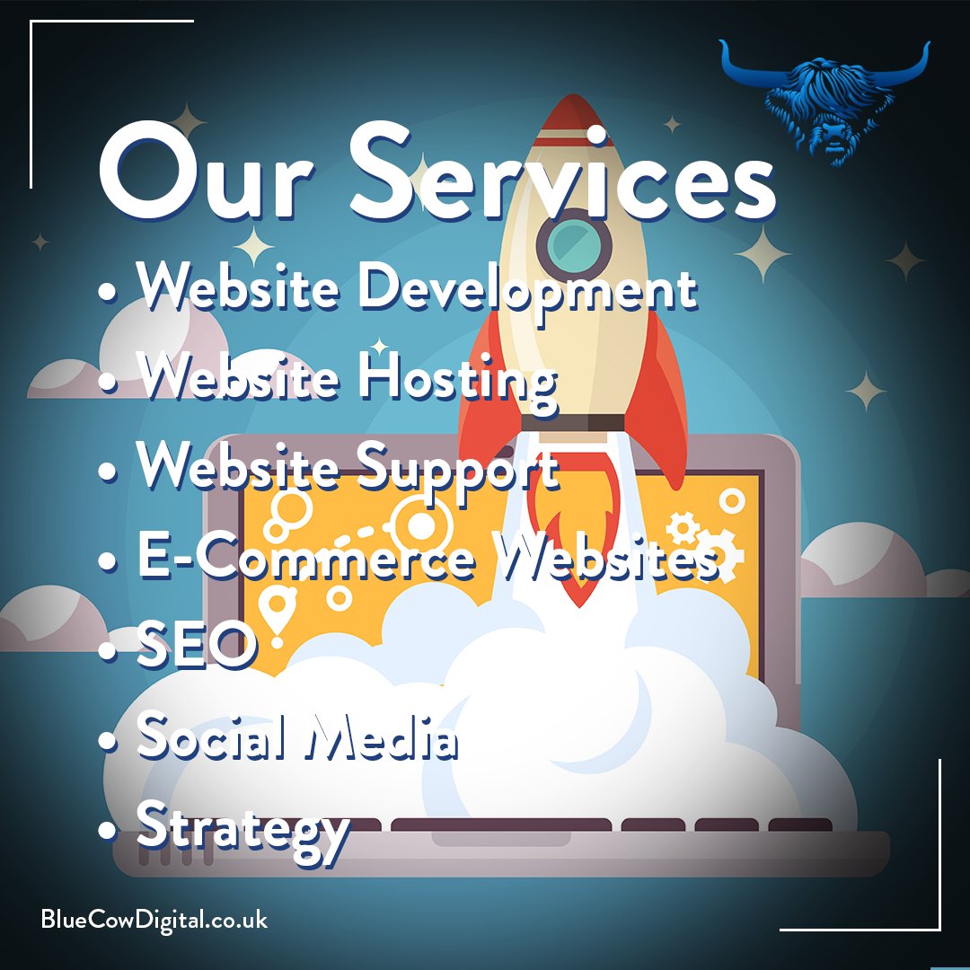 BlueCowDigital's tweet photo. Take off online with our Digital Marketing expertise! We can help you stand out from the heard.
πΎπ€π£π©πππ© πͺπ¨ π£π€π¬
π 01704 331786
π§ hello@bluecowdigital.co.uk
π https://t.co/lvf279f7Zq
#websitedevelopment #seo #bluecowdigital https://t.co/OI8GmWrY8U