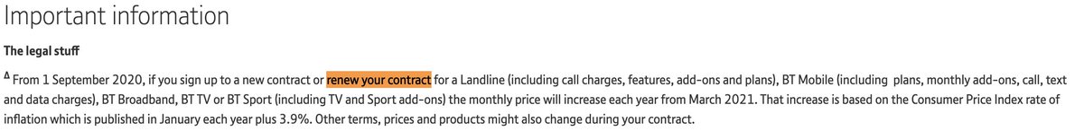 digitalgarry's tweet photo. @bt_uk If you scroll down the page under 'Important information' it states that these are for customers that are new to the service or renewing. ^Garry https://t.co/HBO5BBgMJM