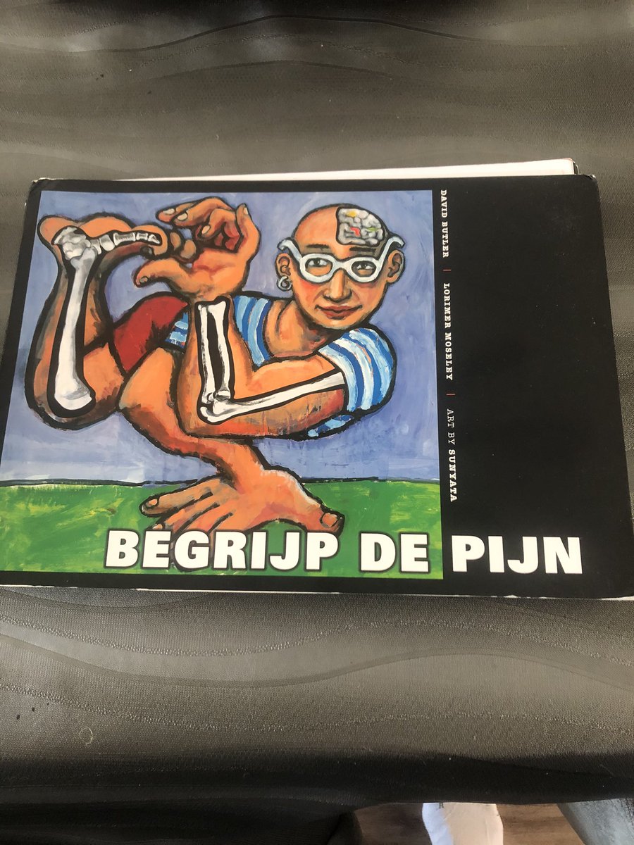 MarcPlugboer's tweet photo. Afgelopen week maar weer eens begonnen met het doornemen van begrijp de pijn, voor de 2e keer in mijn carrière. Zeker aan te raden voor elke fysiotherapeut. https://t.co/IlAn16zX6V