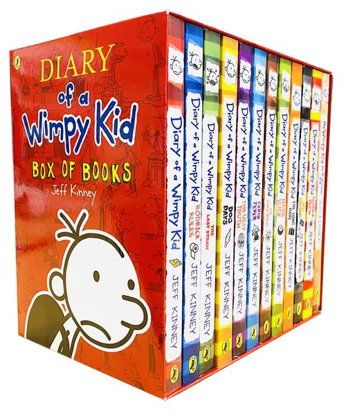 books4peopleuk's tweet photo. @PuffinBooks @PenguinUKBooks @wimpykid  

Get Your Wimpy Kid Box set from:
https://t.co/FD2ay1J6oq

#WimpyKid #WimpyKid15 #PuffinDreamer #TheDeepEnd
#JeffKinney #linthelibrary #lovetoreadhere #diaryofawimpykid #readersareleaders #penguinrandomhouse https://t.co/J074JSzCw7