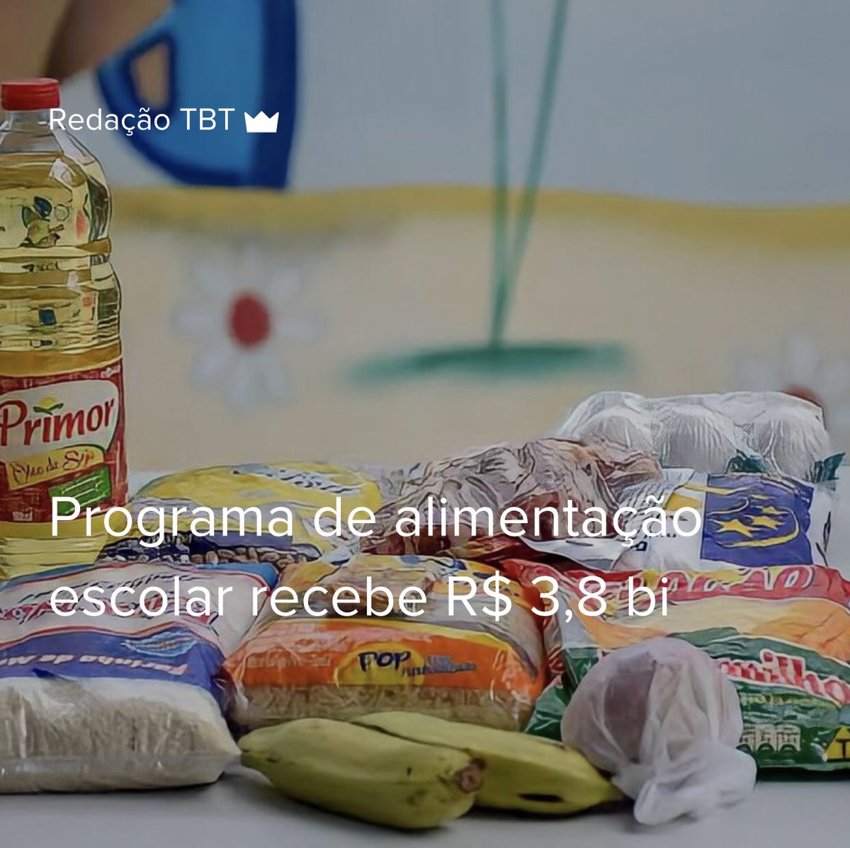 thebrtimes's tweet photo. O Governo Federal já destinou mais de R$ 3,8 bilhões em 2020 para o Programa Nacional de Alimentação Escolar (Pnae), que atende mais de 40 milhões de estudantes em cerca de 150 mil escolas, nos 5.570 municípios brasileiros. https://t.co/nYiUQRUn2V