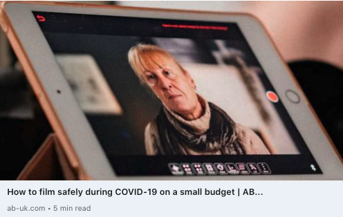 If you don’t have a big budget and a spacious studio, how can you film safely during COVID-19? Read our tips for any businesses that want to create video content safely, in line with government restrictions, during the pandemic: ab-uk.com/curiosity/blog… #Marketing #filmproduction