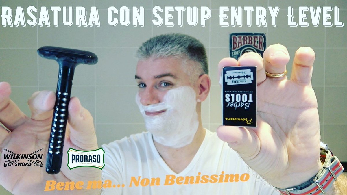 saladeltech's tweet photo. Rasatura Entry Level con un accostamento un po' "duro" e poco scorrevole ma, comunque, è andata bene 👍🏻 https://t.co/LAgZFQTtWk

#rasatura #rasaturatradizionale #shaving #wetshave #wetshaving #vintageshave #vintageshaving #wilkinson #wilkinsonclassic #barbertools #proraso #omega https://t.co/pYQrnc1oBG