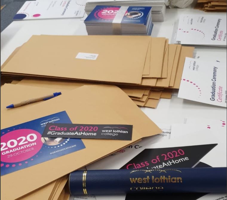 WestLoCollege's tweet photo. West Lothian College Principal @JackieGalbraith reflects on our recent #GraduateAtHome event.
https://t.co/rPNrRncUez https://t.co/DhKbeVndKo