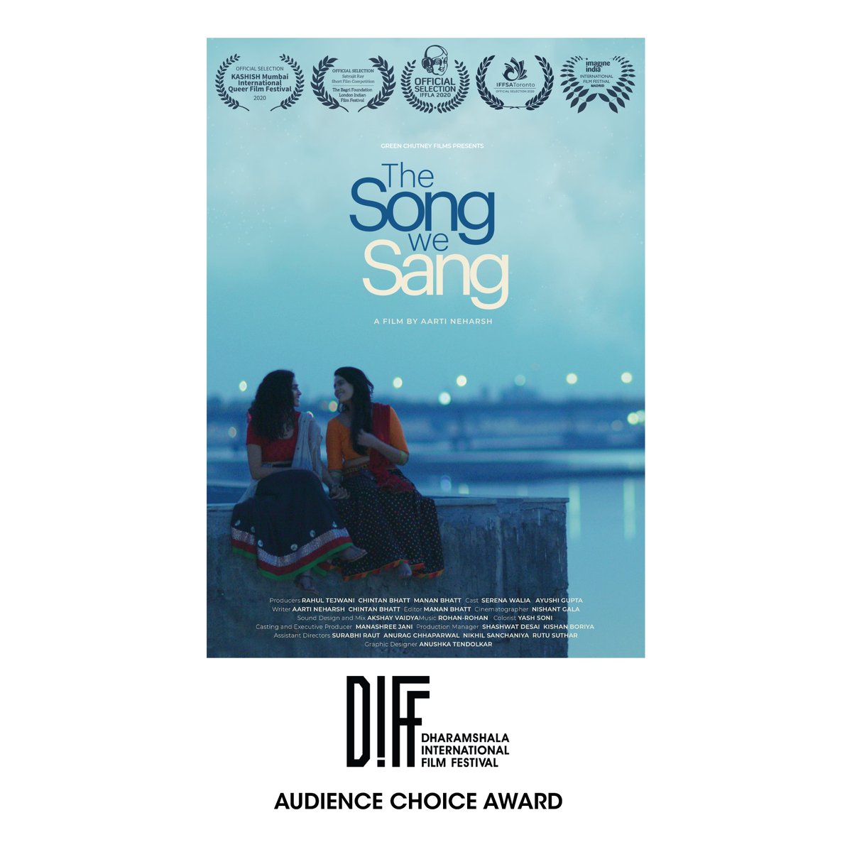 DIFFindia's tweet photo. We are pleased to announce that @thesongwesang (2020) is the winner of the Audience Choice Award for the Best First Film at DIFF 2020. Congratulations to @ANeharsh and the team!
#DIFF2020 https://t.co/jtjDVm9H9R