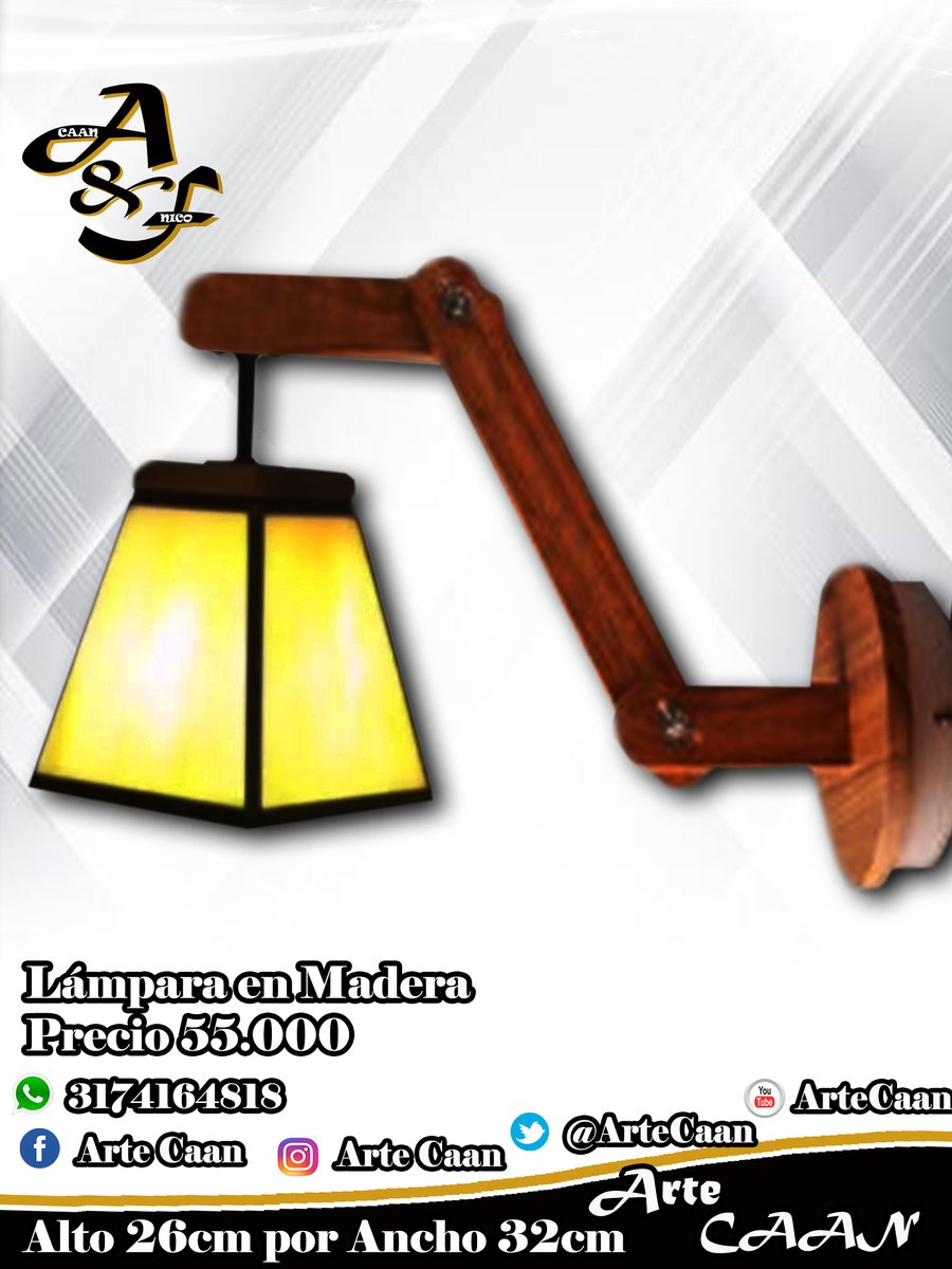 sanchez8966's tweet photo. Vendo “Lámparas en Guadua, Bambú, Raíz y Madera”

Hermosas lámparas en Guadua, Bambú, Raíz y $55.000, colores personalizados, comunícate al número 3214273253 directamente con el fabricante Mauricio Sánchez de Arte Caan &amp; Foto Nico. https://t.co/OBgpyNM6ZW