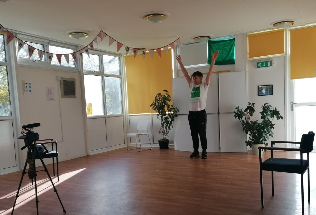 Good morning fellow tweeters, if you fancy some positive vibes today, then check out our blog with updates on our new project: bit.ly/3eG9QD3

Do you know any older people who are struggling to stay active? This may be one for them! 🧘🏻