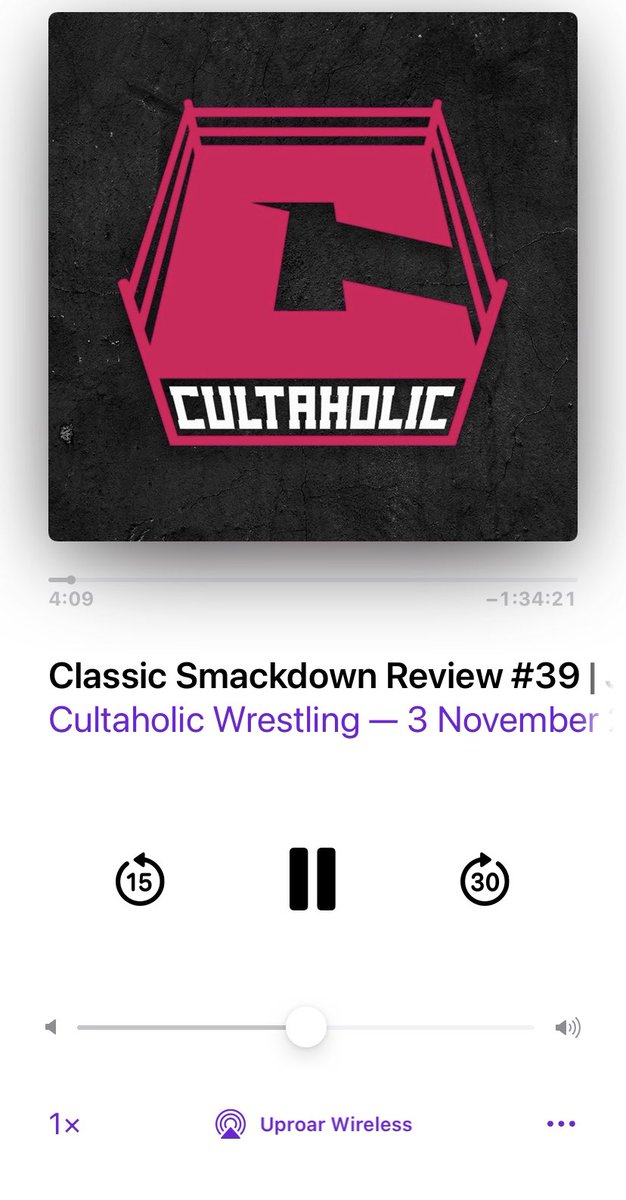 BitesSteg's tweet photo. Listening to @TomCampbell and @Maffewgregg on the @Cultaholic classic smack down review podcast while walking the dog and I have one question: 
Will @JackTheJobber join for the king of the ring 2000 watch a long to enjoy one of his favourite matches???? https://t.co/YKP3z1yKuX
