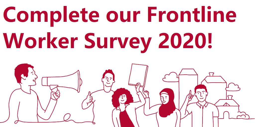 SMITF_frontline's tweet photo. We have launched the ‘Frontline Worker Survey 2020’ &amp; we need you to hear from you!
 
𝗖𝗢𝗠𝗣𝗟𝗘𝗧𝗘 𝗧𝗛𝗘 𝗦𝗨𝗥𝗩𝗘𝗬 𝗛𝗘𝗥𝗘: https://t.co/5UBozLO9UV

Share this survey to ensure decision-makers listen to frontline workers when developing strategies to reduce homelessness. https://t.co/8K7BJwfXrt