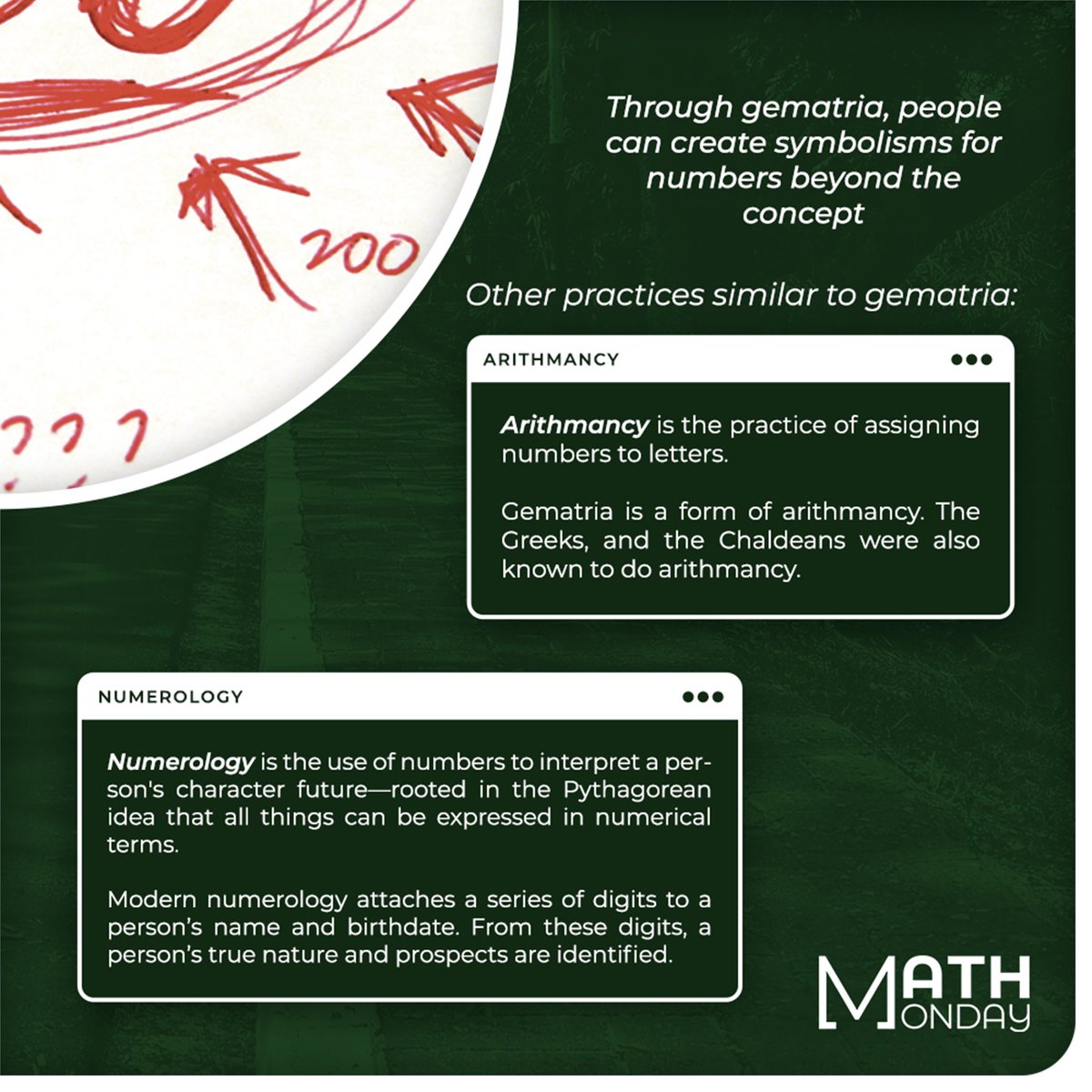 upmathclub's tweet photo. Today, this Math Monday, we will be discussing 666, and its associations to show how numbers were and are still being used and interpreted beyond mathematics. 

#MathMondayWithUPMathClub
#TheBeastNumber
#NumberSymbolisms

💚💚💚 https://t.co/Jt6ecf22k1