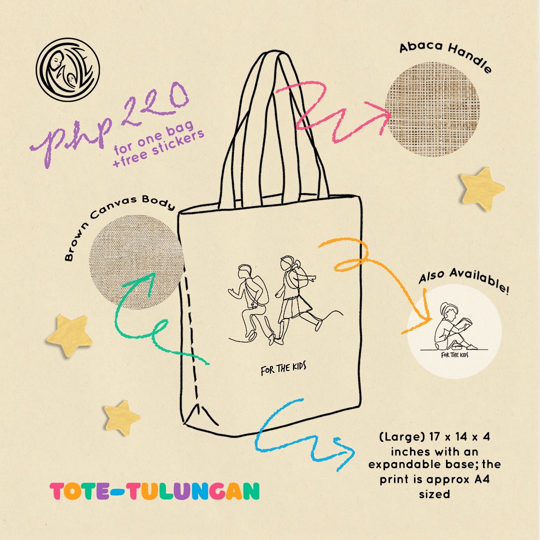 upcradle's tweet photo. Choose from 2 designs and get 2 FREE stickers! 

Best part? Your purchase can help a child from Gentle Hands,Inc.! 70% of the sales will be donated to buy children’s toys and homeschooling essentials. 💛

Order yours NOW for only Php 220.00 at https://t.co/xfarDeS8M1 https://t.co/lNCWpvnepS