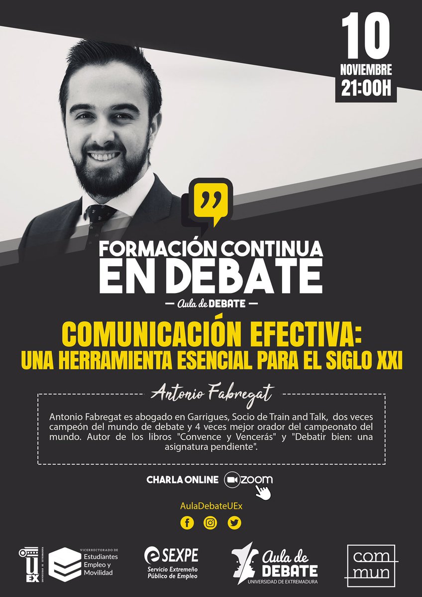 Mañana a las 21:00 tenemos un taller sencillamente espectacular. No faltéis.

Inscripciones: forms.gle/LWiboB4VL5JEpb…