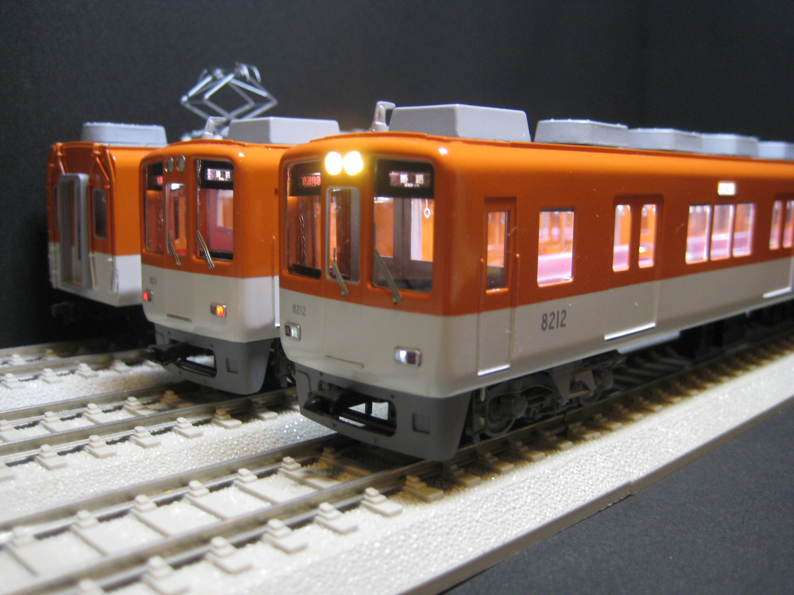 色入れ仕上 HG密自連結 阪神 8000系 旧塗装 姫路ライナーA-6491