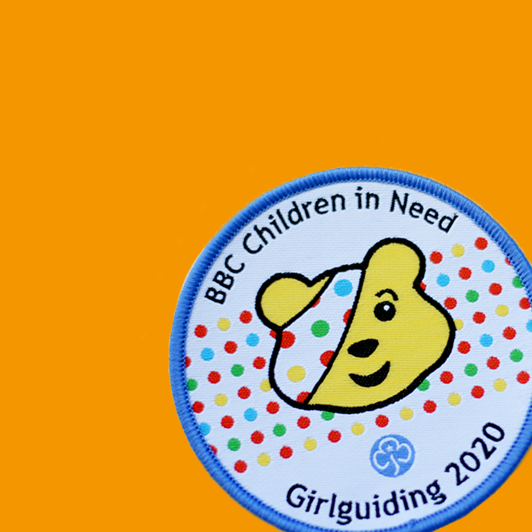 BBCCiN's tweet photo. We love, love, LOVE this @Girlguiding x #Pudsey badge 💛

All money raised will be split equally between #ChildrenInNeed and Girlguiding, and will go on to make a difference to young lives across the UK 💛

Get yours now ➡️ https://t.co/lFom4Jty2D https://t.co/fuvOXMLx5c