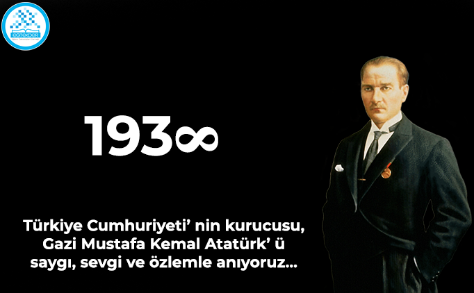 egitekder's tweet photo. Türkiye Cumhuriyeti’ nin kurucusu, Gazi Mustafa Kemal Atatürk’ ü saygı, sevgi ve özlemle anıyoruz... 
#Atatürk #10Kasım https://t.co/7xweenp5PE