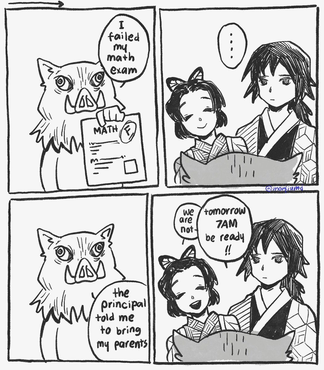 adopting a baby boar named inosuke ?
(the comic is from a tunlor post but i couldnt find the link) 