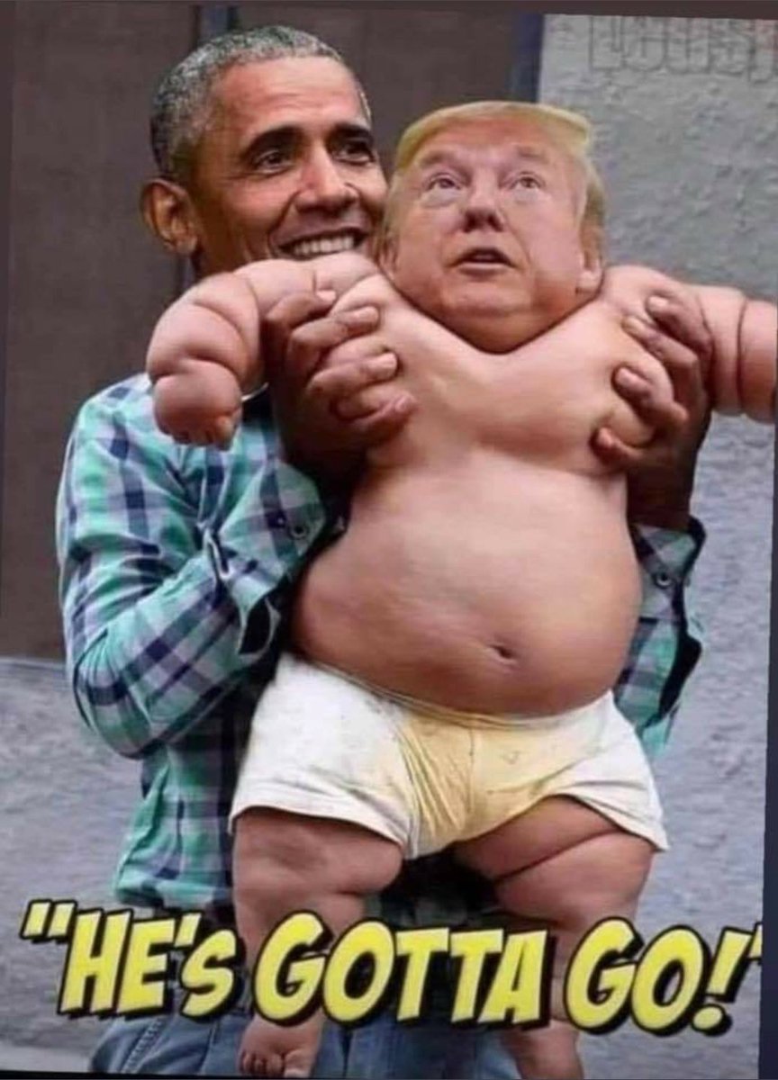 ShayWebbie's tweet photo. @realDonaldTrump Yeah we all learned you need your pamper and a pacifier https://t.co/YAHuuLUT6X