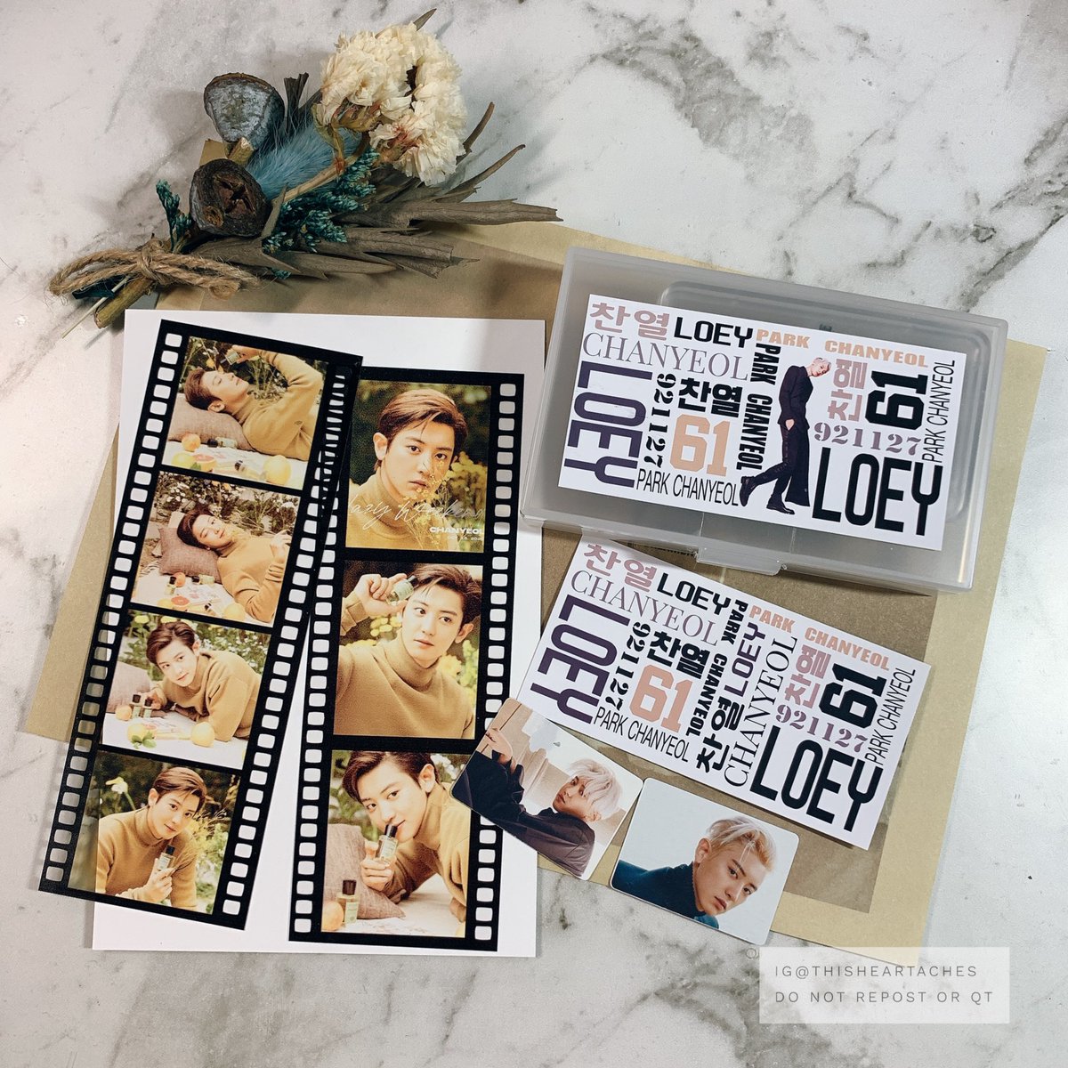[RT pls] 
Happy Chanyeol day giveaway 🥰 
チャニョルの日お祝いソンムル企画
詳細 instagram.com/p/CHXiuoFjIa5/…

#happychanyeolday #happyloeyday #chanyeol #loey  #チャニョル #찬열