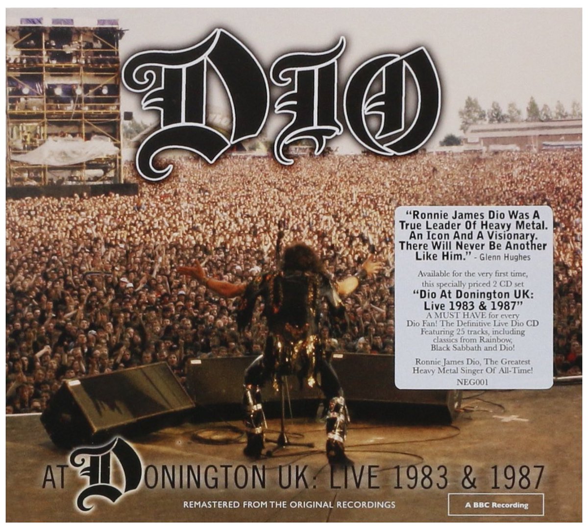 OfficialRJDio's tweet photo. 10 years ago today, “Dio at Donnington” was released on Nov 9, 2010!  Two discs featuring live performances of both of Dio’s 1983 and 1987 appearances at the Monsters of Rock Festival at Donnington! https://t.co/MUSnSEZtlv