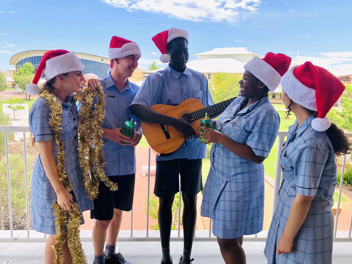 Introducing the HCC &amp; St Helena’s Parish Christmas Choir! As part of their Giving LIFE commitment, students and the St Helena's Parish Choir will come sing to you. Please contact Giving LIFE Coordinator Mrs Sharna Bateman.