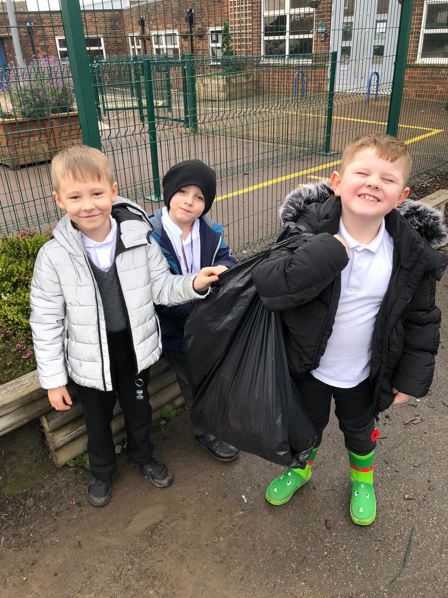 Windmill2JP's tweet photo. Huge shout out to these 3 boys who have been out litter picking in the KS1 playgrounds- a job well done!! https://t.co/QWs8tmudCA
