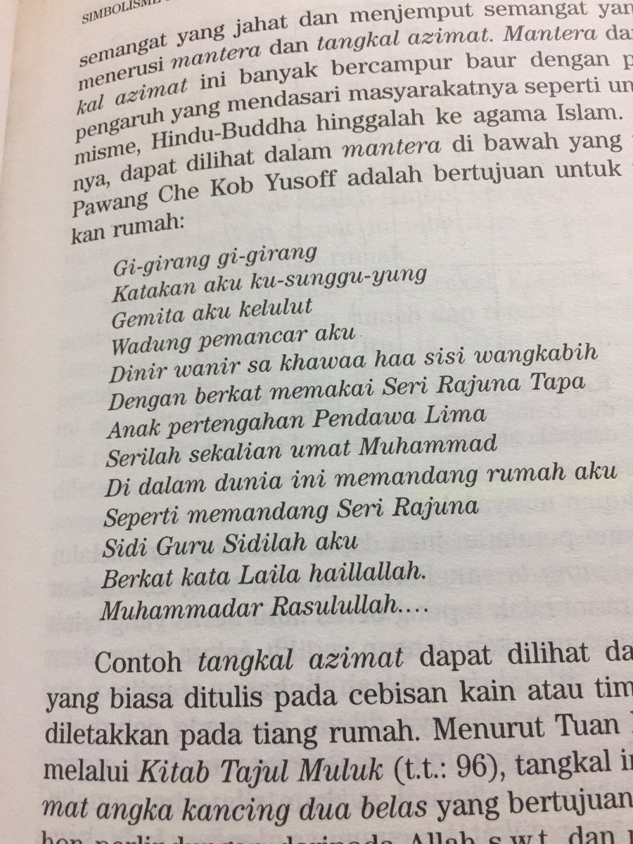 Yak Bok Te 님의 트위터 Mantera Minta Izin Dari Mak Hantu Raya Ketika Proses Nak Buat Rumah Memang Kat Kelantan Femes Dengan Hantu Raya Sebagai Penunggu Rumah Ladang Kebun Https T Co Smktlljp9n 트위터