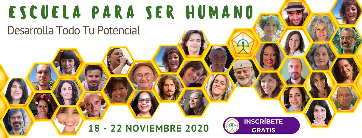 Te invito a la primera edición del *Evento Virtual ESCUELA PARA SER HUMANO*, donde descubrirás *tu potencial como Ser Humano* a través de la naturaleza. 
Consigue tu entrada GRATIS👇
go.hotmart.com/O43030171V
#escuelaparaserhumano #desarrollopersonal #despliegatupotencial #womenCyL