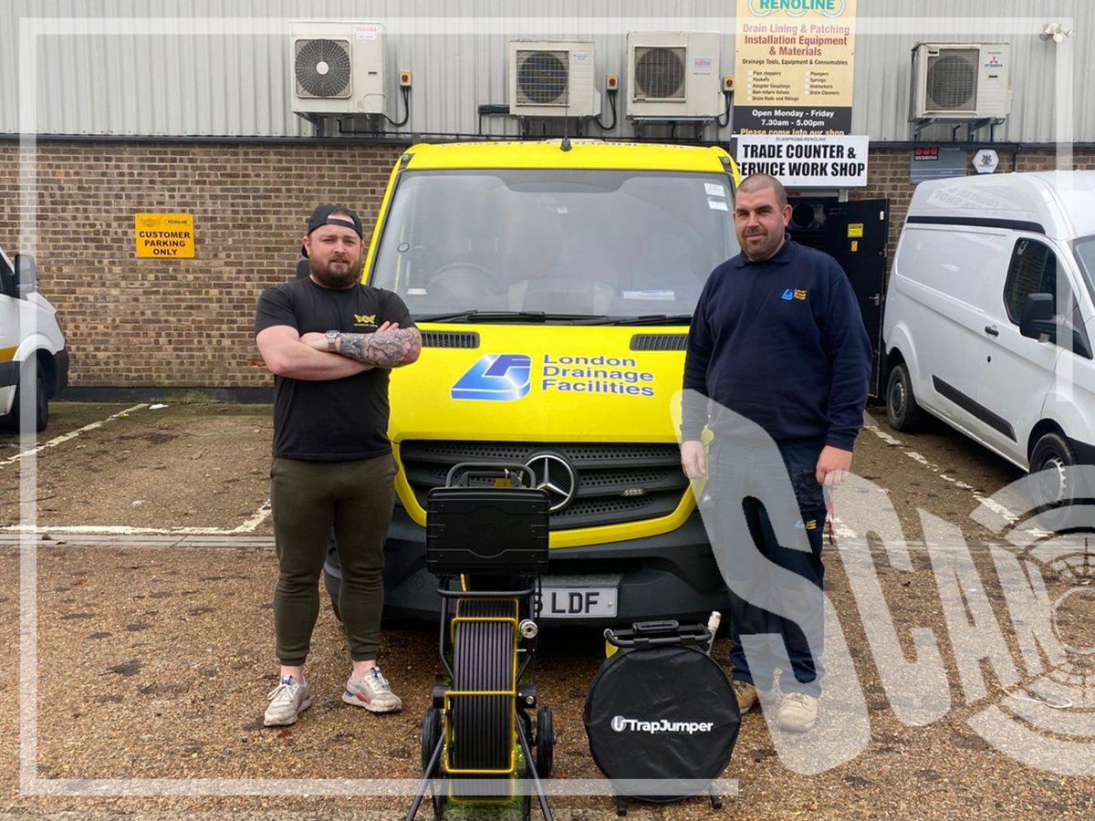 ScanprobeLTD's tweet photo. The perfect combo: Jamie from @LondonDrainage1 leaves with a #Maxprobe & a #TrapJumper.
The perfect money-saver: Jamie only needs one control box, as it is compatible with all Maxprobe & TrapJumper models so he can plug-n-play!
Perfect!
.
.
.
#drainage #utilities https://t.co/J7y65I7vnT
