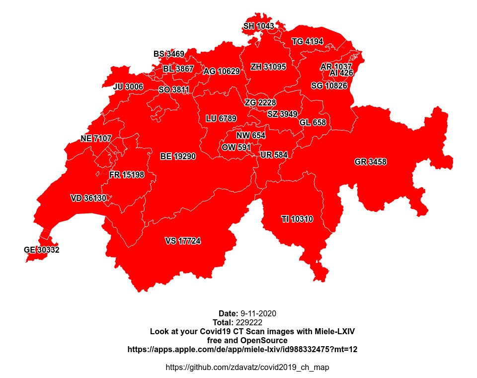 zdavatz's tweet image. Schweizer Fachinformationen zu Medikamenten nachschlagen mit #AmiKoDesitin ywesee.com/AmiKo/Index. Karte generiert mit github.com/zdavatz/covid2… - Daten sind von hier bag.admin.ch/dam/bag/de/dok… -&amp;gt; covid19.ddrobotec.com #ddrobotec #ywesee #public #domain #opensource #bag