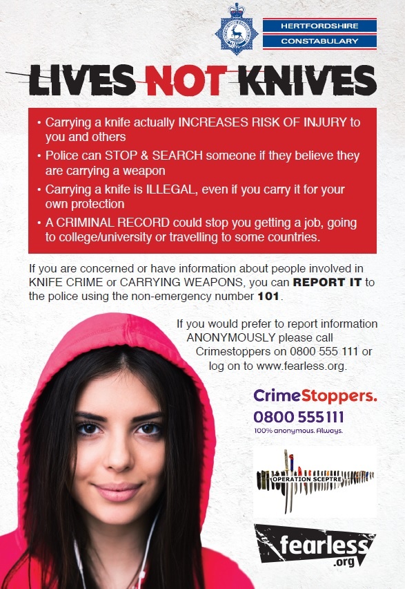 👮‍♂️  🗓️   This week we are carrying out a range of activities to address knife crime in the county, officers will be talking to young people and carrying out knife detection operations as part of #OperationSceptre. 

#LivesnotKnves ❗