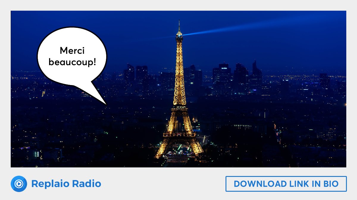 Bonjour! Hard to imagine Paris without The Eiffel Tower so let's thank radio for saving it. The Eiffel Tower was supposed to be scrapped after 20 years. It only survived because the military started using it as a radio tower during WWI.
#radio #app #Paris #music #facts #Mobile