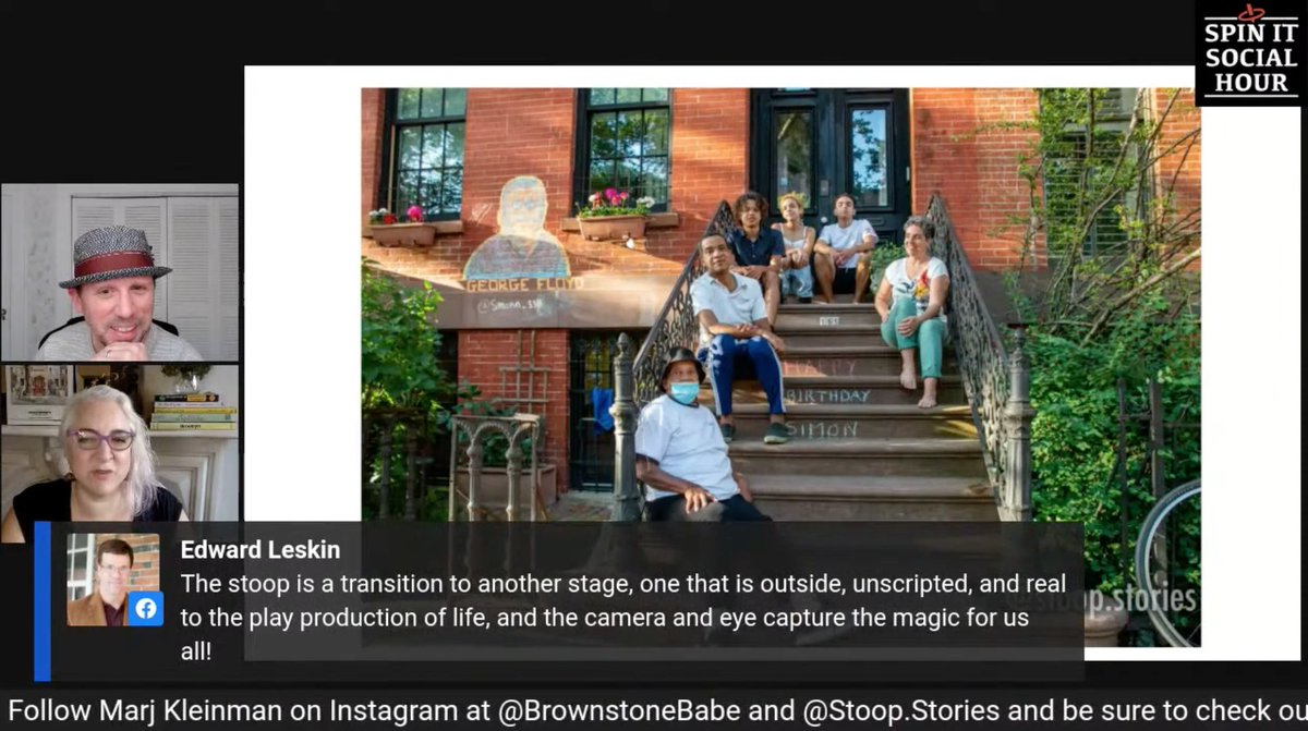 SpinItSocial's tweet photo. @MosaicMarj Marj @MosaicMarj we so appreciate you🙏 for sharing your journey and #StoopStories, curating over 200 inspirational stories of strength and resilience, highlighting how New Yorkers are coping w/ COVID & social injustice. #Photography #Brooklyn
⬇️ ⬇️ ⬇️
https://t.co/1tQU1SXAh2 https://t.co/Jd4XGx6dnl