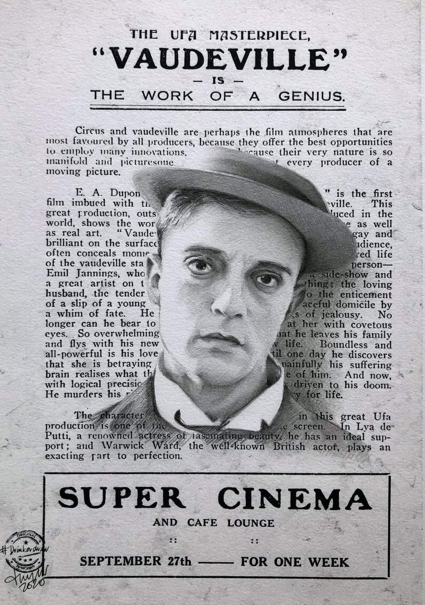 ebenezers1857's tweet photo. A 'Silent Movie' trilogy. We can't wait to re-open and display these on our walls.

Great work @drinkordraw 

#drinkordraw #local #artist #ebenezers1857 #supercosycinema #ebenezersnantwich #Nantwich https://t.co/HrBk1jzCon