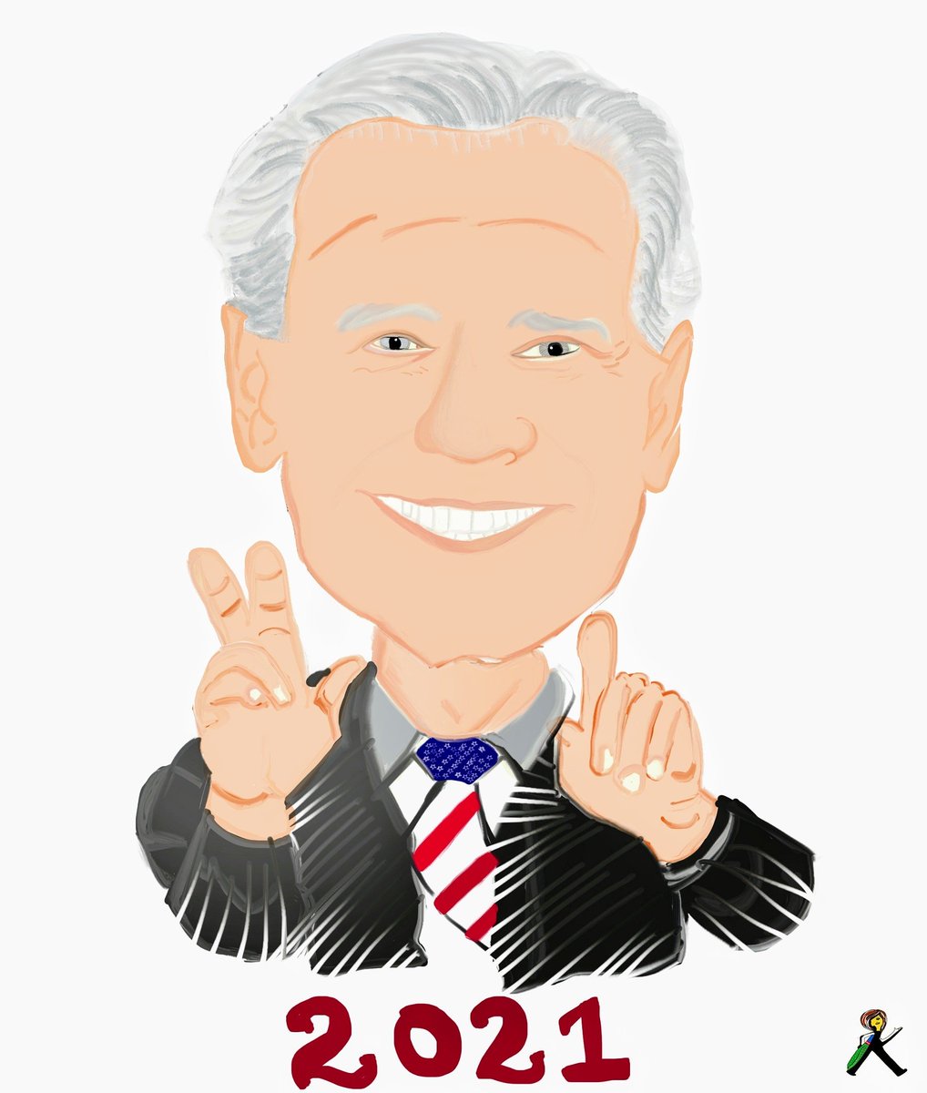 cartoons_k's tweet photo. Joe bids bye bye to Trump! #JoeBiden #2020PresidentialElection #2020Election #digitaldrawing https://t.co/9uxKwdCfI0